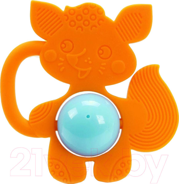 Изображение товара Прорезыватель для зубов Жирафики С погремушкой Лисенок / 939622
