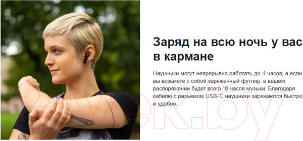 Изображение товара Беспроводные наушники Niceboy Hive Pins