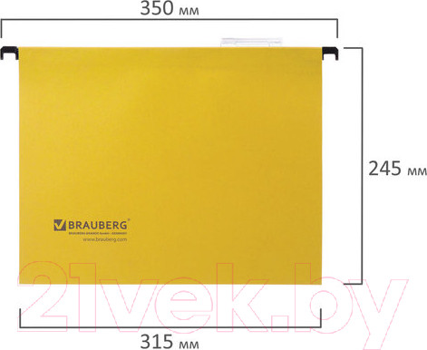 Изображение товара Набор папок Brauberg А4 / 231790 (10шт)