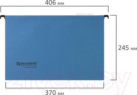 Изображение товара Набор папок Brauberg А4 Foolscap / 231793 (10шт)