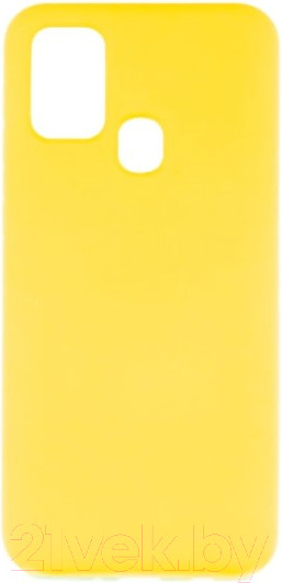 Изображение товара Чехол-накладка Case Matte Lux для Galaxy M31 (желтый)