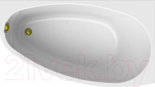 Изображение товара Ванна акриловая Radomir Орсини R / 1-01-3-2-1-032К (сифон золото)