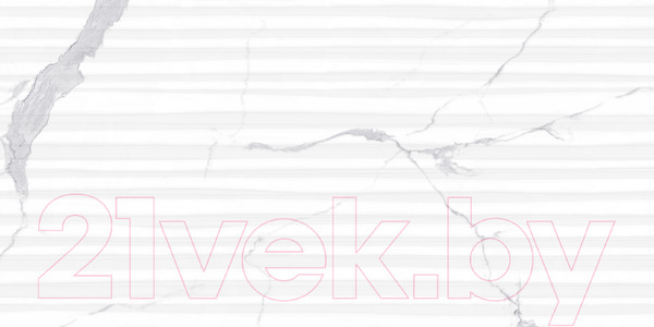 Изображение товара Декоративная плитка Beryoza Ceramica Statuario White Decor (600x300)