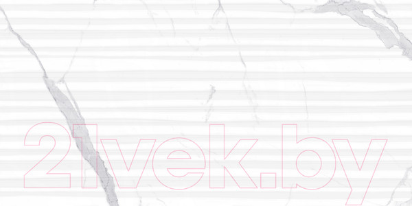 Изображение товара Декоративная плитка Beryoza Ceramica Statuario White Decor (600x300)