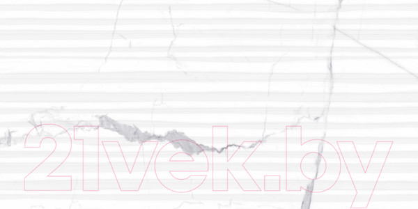 Изображение товара Декоративная плитка Beryoza Ceramica Statuario White Decor (600x300)