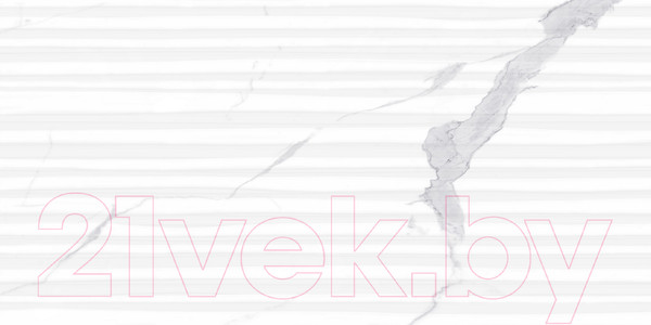 Изображение товара Декоративная плитка Beryoza Ceramica Statuario White Decor (600x300)