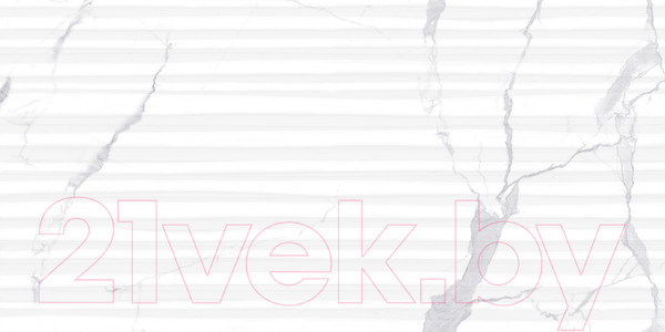 Изображение товара Декоративная плитка Beryoza Ceramica Statuario White Decor (600x300)