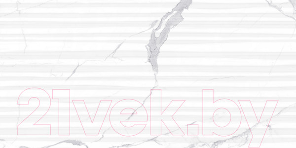 Изображение товара Декоративная плитка Beryoza Ceramica Statuario White Decor (600x300)