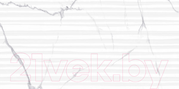 Изображение товара Декоративная плитка Beryoza Ceramica Statuario White Decor (600x300)