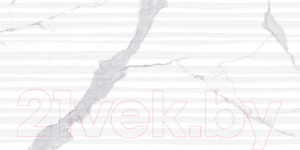 Изображение товара Декоративная плитка Beryoza Ceramica Statuario White Decor (600x300)