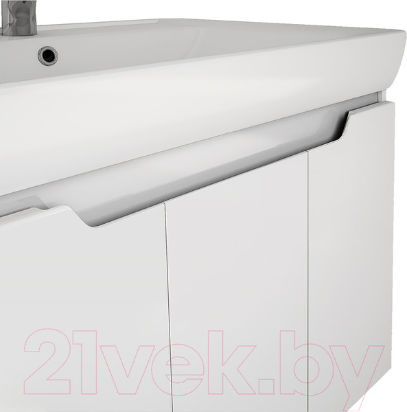 Изображение товара Тумба под умывальник Dreja Q(D) / 99.1003 (белый глянец)