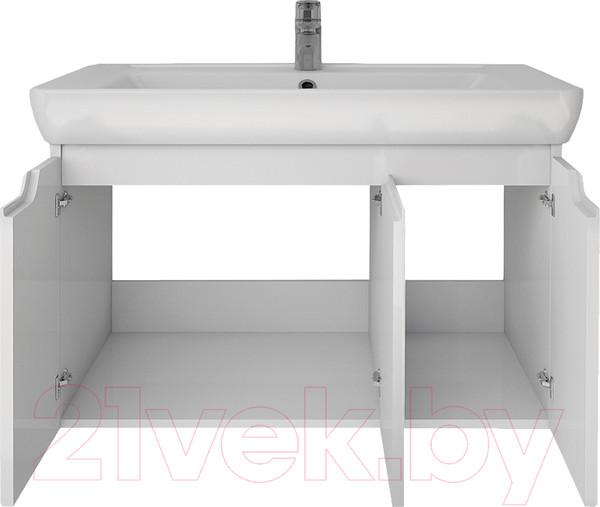 Изображение товара Тумба под умывальник Dreja Q(D) / 99.1003 (белый глянец)