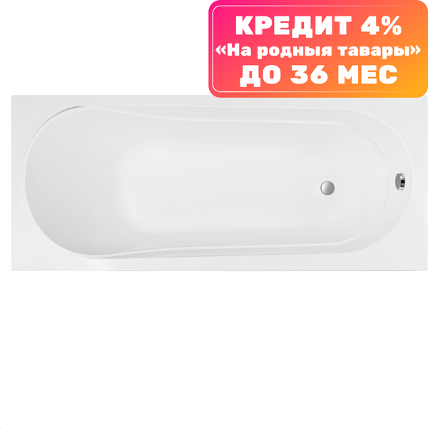 Изображение товара Ванна акриловая Ventospa Aqua 170x70 (с ножками)