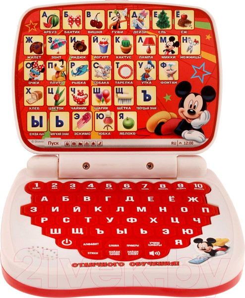Изображение товара Развивающая игрушка Disney Умный компьютер. Микки Маус и друзья / 1406043