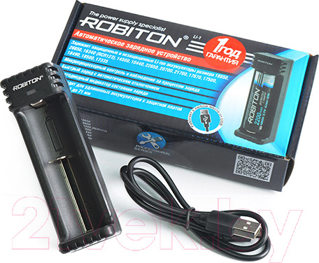 Изображение товара Зарядное устройство для аккумуляторов Robiton Li-1 / БЛ15095