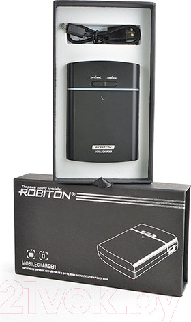 Изображение товара Зарядное устройство для аккумуляторов Robiton MobileCharger / БЛ14180
