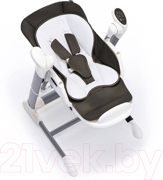 Изображение товара Стульчик для кормления Nuovita Unico Lux Bianco (черный/белый)