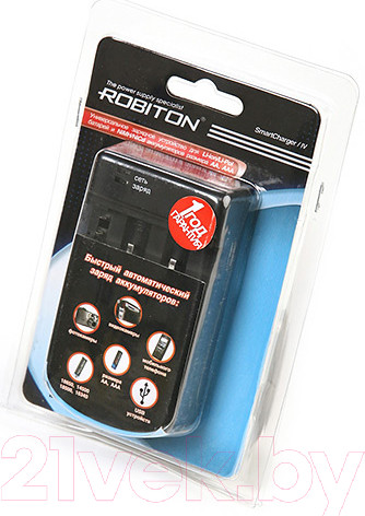 Изображение товара Зарядное устройство для аккумуляторов Robiton SmartCharger-IV BL1