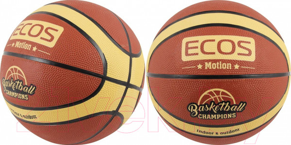 Изображение товара Баскетбольный мяч ECOS Motion BB105 / 998189 (размер 7)