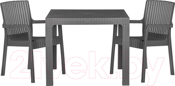 Изображение товара Комплект садовой мебели Sundays Loreto 043A+080 (Black)