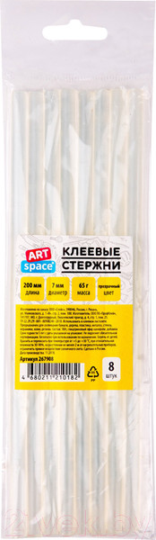 Изображение товара Клеевые стержни ArtSpace 267908