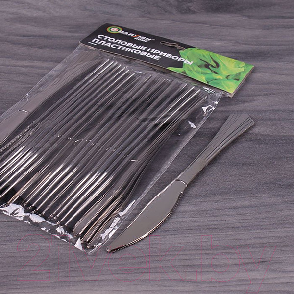 Изображение товара Набор столовых ножей Darvish DV-H-615-C (24шт, металлик)