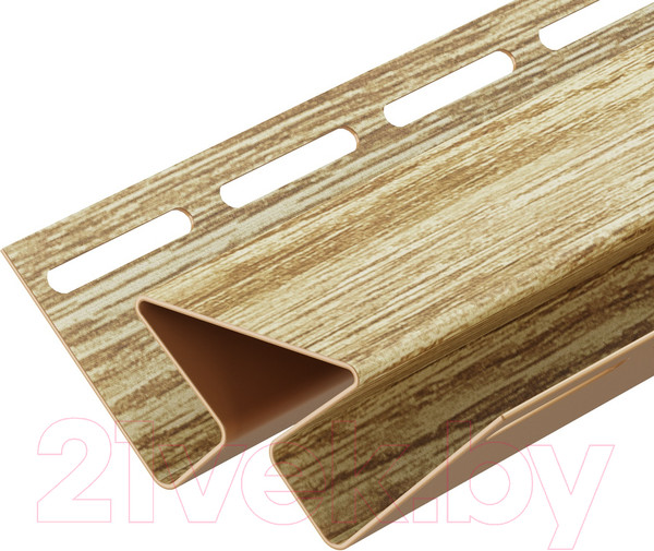 Изображение товара Угол для сайдинга Docke Lux Внутренний (рябина)