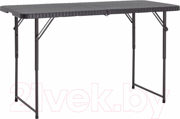 Изображение товара Стол складной Stool Group TZ122 122x61x74 (чемодан, коричневый)