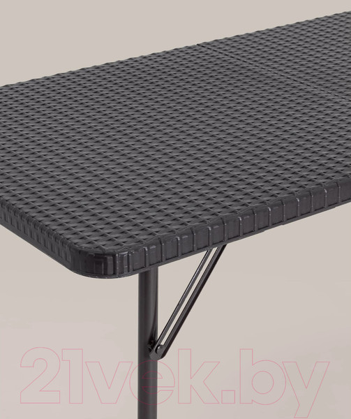 Изображение товара Стол складной Stool Group TZ122 122x61x74 (чемодан, коричневый)