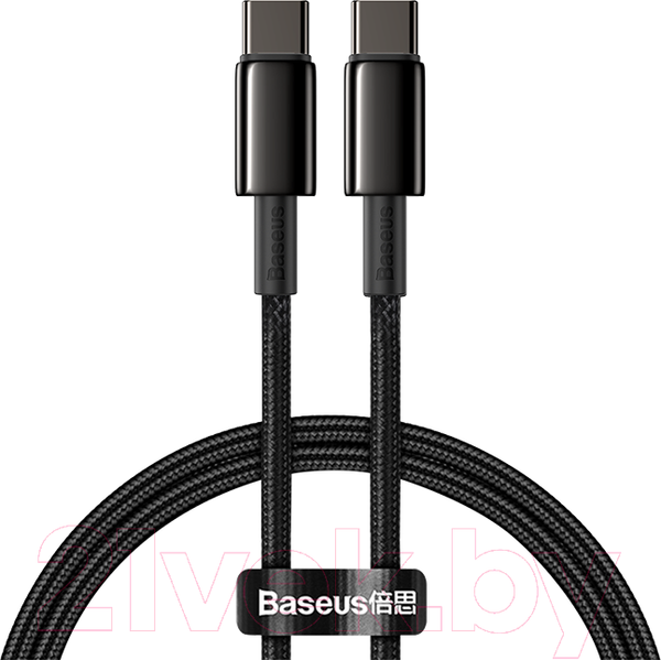 Изображение товара Кабель Baseus USB Type-C - USB Type-C / CATWJ-A01 (2м, черный)