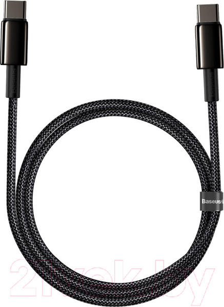 Изображение товара Кабель Baseus USB Type-C - USB Type-C / CATWJ-A01 (2м, черный)