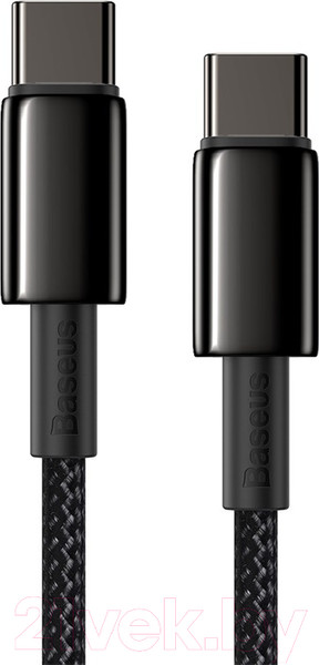 Изображение товара Кабель Baseus USB Type-C - USB Type-C / CATWJ-A01 (2м, черный)