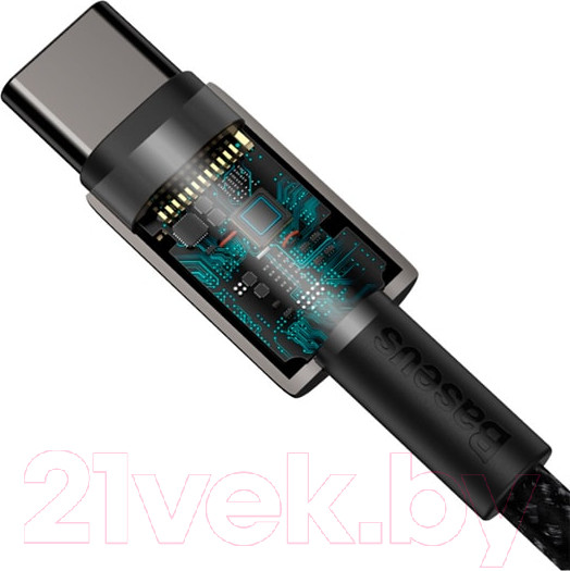 Изображение товара Кабель Baseus USB Type-C - USB Type-C / CATWJ-A01 (2м, черный)
