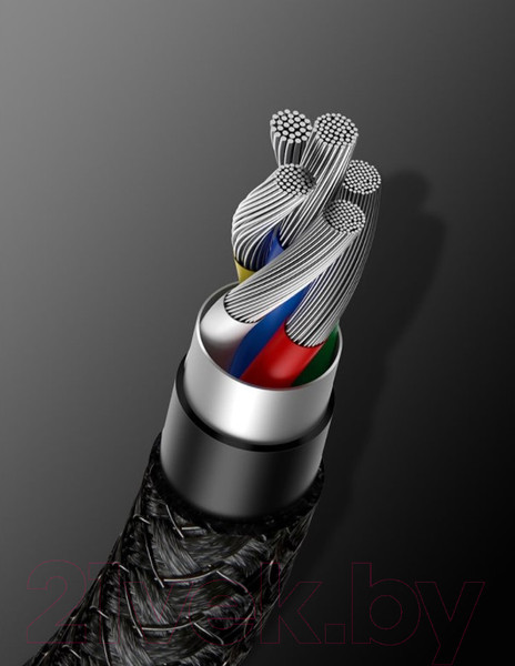 Изображение товара Кабель Baseus USB Type-C - USB Type-C / CATWJ-A01 (2м, черный)