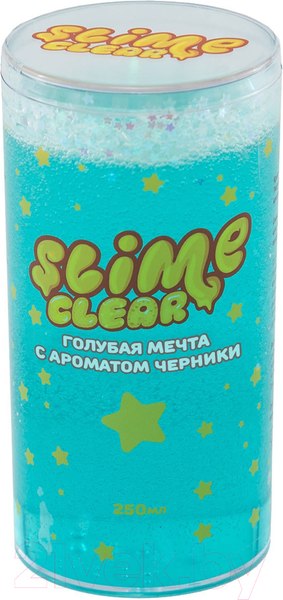 Изображение товара Слайм Clear Slime Голубая мечта с ароматом черники / S300-35