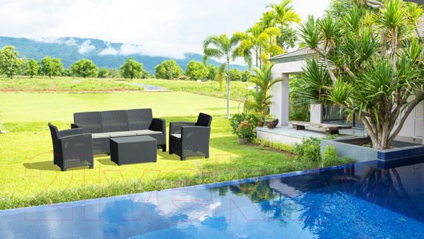 Изображение товара Комплект садовой мебели Sundays Tonga-CB 1806136CB (Black)