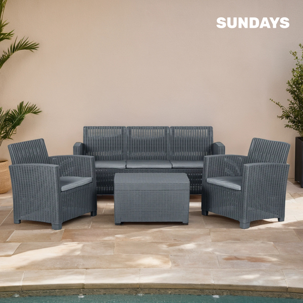 Изображение товара Комплект садовой мебели Sundays Tonga-CB 1806136CB (Black)