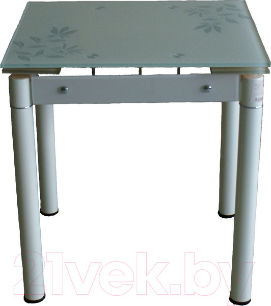 Изображение товара Обеденный стол Баобаб В08-76 (бежевый с цветами)