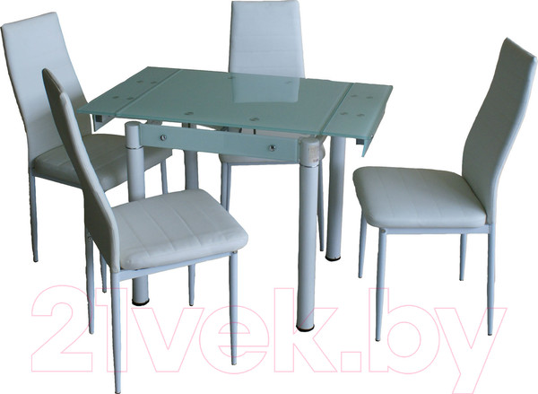 Изображение товара Обеденный стол Баобаб В08-76 (белый)