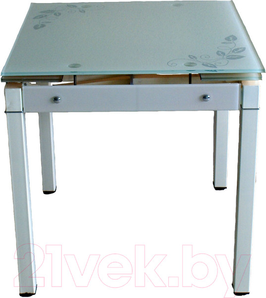 Изображение товара Обеденный стол Баобаб В08-758 (бежевый с цветами)