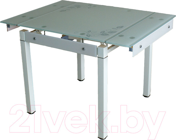 Изображение товара Обеденный стол Баобаб В08-758 (бежевый с цветами)