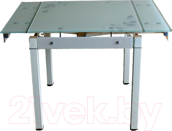 Изображение товара Обеденный стол Баобаб В08-758 (бежевый с цветами)