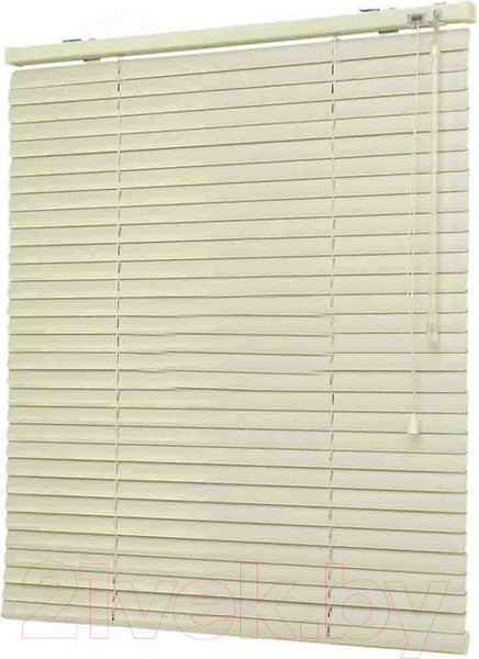Изображение товара Жалюзи горизонтальные АС МАРТ ПВХ 80x160 (ваниль)