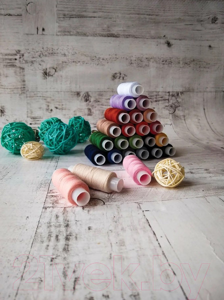 Изображение товара Набор швейных ниток Остров Сокровищ 662788 (25цв)