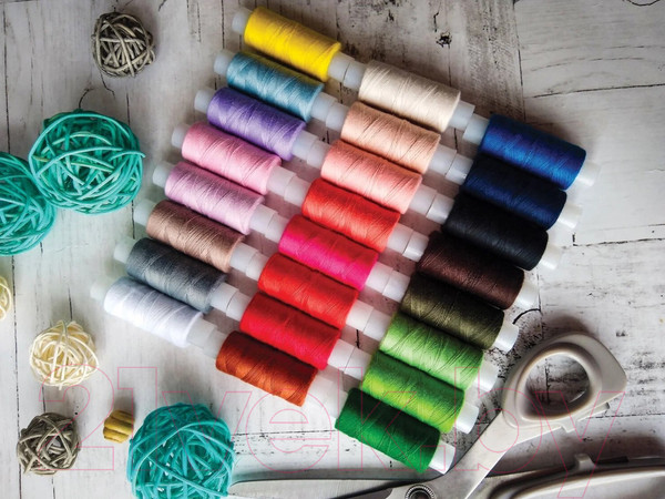 Изображение товара Набор швейных ниток Остров Сокровищ 662788 (25цв)