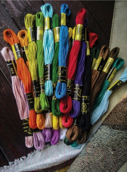 Изображение товара Набор ниток мулине Остров Сокровищ 662792 (25цв)