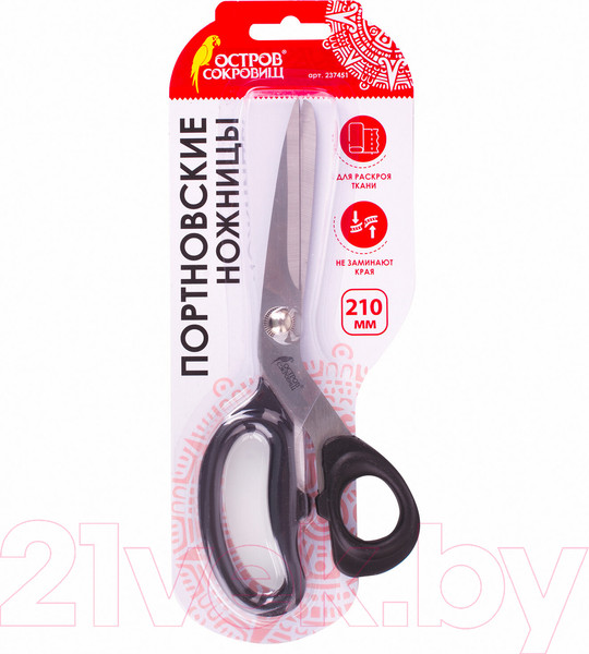 Изображение товара Ножницы портновские Остров Сокровищ Классик / 237451