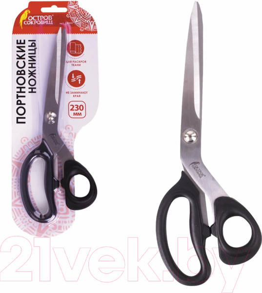 Изображение товара Ножницы портновские Остров Сокровищ Классик / 237452