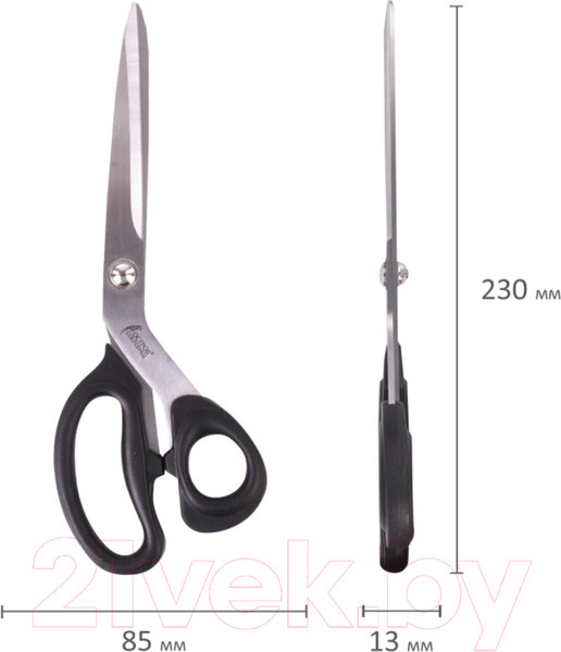 Изображение товара Ножницы портновские Остров Сокровищ Классик / 237452