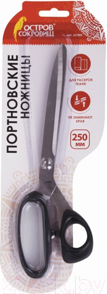 Изображение товара Ножницы портновские Остров Сокровищ Классик / 237453